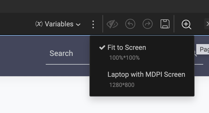 Old Zoom options replacing previous MDPI settings