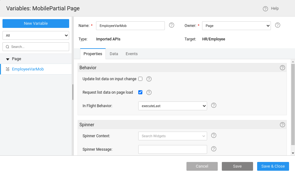 MobileVariable